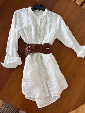 Eileen Fisher linen shirt